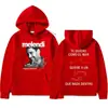 Sudadera con capucha impresa para hombre de la gira del álbum 2025 del cantante Melendi, Ropa deportiva Harajuku, Hip-Hop, Informal, Otoño e Invierno