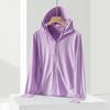 Ropa de protección solar de alta calidad logotipo personalizado publicidad grupo construido ropa de protección solar para hombres y mujeres al por mayor ropa de piel ultrafina abrigo estampado