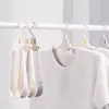 Cabide Multifuncional Estilo Japonês, Largura de Ombro Sem Costura Doméstico, Cabide Portátil para Viagem, Artefato de Armazenamento para Quarto, Pendurar Roupas na Varanda