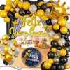 Comercio Exterior Español Traje de Globos Feliz Cumpleaños Decoración de Fiesta Traje de Letras Feliz Cumpleaños