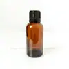 Botella de Vidrio Ámbar de 10 ml para Aceites Esenciales Botella de Spray Cosmético Ámbar de 30 ml Sub-Botella de Rocío Puro Botella con Cuentagotas para 50 ml de Esencia