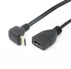 Cabo Mini HDMI para HDMI linha mini HDMI linha mini HDMI linha Versão 1.4 3D HD linha 90 graus Mãe Pública