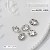 Accesorios al por mayor para Nail Art Diamante Transparente de Fondo Puntiagudo Super Flash Gran Corazón Torcido Hacha Gota de Agua Cuadrado Gordo Mariposa Diamante Blanco Accesorios para Uñas