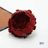 Flor de Peônia Redonda Pequena Flor de Peônia Artificial Cesta de Flores de Parede Decoração em Vaso Buquê de Flores de Mesa Arranjo de Flores Adereços para Fotografia