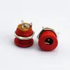 Enchufe de Alimentación Dc-022A Rosca Externa 5521 5525 Rojo Todo Cobre Tres Pines Pequeño Electrodoméstico Interfaz de Carga Dc