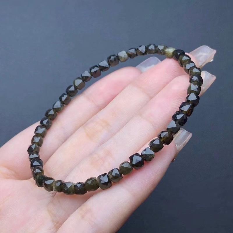 金曜石方块手串