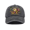 Gorra de béisbol retro con estampado lavado al agua de venta caliente transfronteriza sombrero de pico de pato para hombres y mujeres del 250 aniversario de América registro de producción de bordado