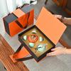 Juego de Té Kung Fu de Alta Gama, Juego de Caja de Regalo, Tetera de Cerámica de Lujo Accesible, Regalo para Eventos de Negocios para Clientes con Logotipo