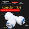 Purificador de Água 232 Conexão Rápida Tee 2 Pontos para 3 Pontos Tee de Diâmetro Variável Conector Rápido Positivo 3 Pontos Lado 2 Pontos Conexão Rápida 7644
