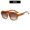 Nuevas Gafas de Sol de Moda para Montar al Aire Libre para Hombres y Mujeres Gafas de Sol con Forma de T Transfronterizas de Celebridades de Internet Gafas de Sol Personalizadas