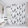 Cortina para Puerta de Baño de Peva, Cubierta Especial para Ducha de Baño, Cortina Impermeable sin Perforaciones, Cortina con Barra Telescópica, Suministro Directo de Fábrica