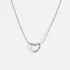 Amor Laço Rosa Aço Titânio Pingente DIY Feminino Coração de Pêssego Caveira Sol Pingente de Colar de Aço Inoxidável