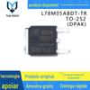 Mercadorias originais genuínas L78M05ABDT-TR TO-252(DPAK) regulador linear 78 M05B em estoque cabelo liso