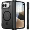 Nueva funda de teléfono dúo para iPhone de comercio exterior, con un diseño plegable magnético, a prueba de golpes y amigable con la piel para teléfonos plegables Apple