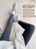 Pantalones de Tiburón para Mujeres Embarazadas Nuevos Primavera Otoño e Invierno Forrados de Felpa Leggings Gruesos Ropa Exterior Pantalones de Yoga Barbie Pantalones Cálidos para el Vientre