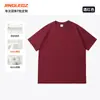 Camisetas de Manga Corta de Algodón Puro de Peso Pesado Hechas a Medida para Grupos, Camisetas Publicitarias, Ropa de Trabajo, Uniformes Escolares, Ropa de Trabajo con Logo Impreso