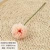 Atacado do Fabricante Estilo Nórdico Romântico Cabeça Única Crisântemo Bola Pequena Arranjo de Flores para Sala de Estar Crisântemo Ping Pong Flor Artificial Biônica