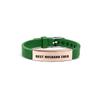Pulsera de Silicona Europea y Americana Transfronteriza Correa de Silicona Regalo de San Valentín Buen Esposo Grabado de Acero Inoxidable Joyería de Mano Popular