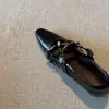 Primer encuentro Temporada moda nicho Estilo bohemio diseño de tacón oculto Zapatos Mary Jane para mujer punta cuadrada zapatos de una sola tira