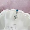 Aretes de Cruz Personalizados y de Moda con Circonita, Tornillo de Acero Inoxidable de Grado Médico, Pendientes de Cruz Versátiles y Elegantes para Mujer