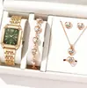 Reloj Cuadrado Simple y Versátil para Mujer, Correa de Acero Estilo Ins, Reloj de Cuarzo Moderno, Elegante Reloj de Lujo Ligero, Reloj de Pulsera para Mujer