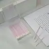 Livro Vermelho Pequeno Pincel de Lábios Descartável Pincel de Batom Ferramenta Artefato de Maquiagem Haste de Cristal Aveludada Cabeça de Pincel com Brilho Portátil