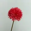 Nueva Flor de Crisantemo de Bola Grande de Color Otoño Simulado Flor de Seda Bola de Cebollín Decoración para el Hogar Sala de Estar Arreglo Floral de Boda Bola de Flor Artificial Crisantemo