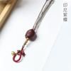 Sândalo vermelho da Indonésia DIY chaveiro de balanço anual pingente pingente corrente de pingente joia pingente chaveiro fabricantes