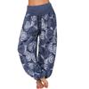 Calças Femininas Nova Coleção Primavera/Verão 2026 Estilo Europeu e Americano Amazon Estampadas Soltas Casuais Wide-Leg Calças Femininas Calças Harem