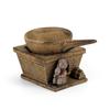 Horno de Té de Gres Horno para Hornear Té Calentamiento con Vela Doméstico Horneado Despertar del Té Vajilla de Té Horno de Té Cálido Lixiang Accesorios para Juegos de Té