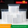 11 seda pe saco auto-selante saco plástico transparente grande grosso pequeno saco de selagem de alimentos selagem boca saco de embalagem atacado