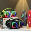 Caixa de Som Bluetooth Sem Fio Mais Vendida Transfronteiriça Box3-Mini Ares Rgb Colorida Portátil Subwoofer Externo