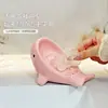 Porta jabón Creativo de Ballena para Baño del Hogar, Estante de Jabón con Drenaje, Lindo Estante de Almacenamiento de Baño de Dibujos Animados