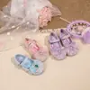 Zapatos Pequeños de Cuero para Niñas 2026 Primavera y Otoño Cómodos con Pedrería Nuevos Zapatos de Cristal Suela Suave Zapatos de Cuero Infantiles Rosados Zapatos de Baile/Presentación