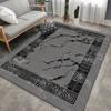Alfombra de Sala de Estar de Terciopelo de Cristal Transfronteriza Sofá Mesa de Centro Lavable a Máquina Resistente a la Suciedad Manta Antideslizante Dormitorio Estudio Manta Completa