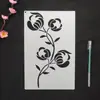 15 Piezas de Plantillas de Teñido con Cera Floral Batik Estilo B Ropa Miao Tintes Vegetales Materiales para Manualidades Moldes