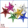 Estrella de cinco puntas Estrella de seis puntas Bandera Linterna Boda Navidad Fiesta de cumpleaños Accesorios de decoración