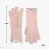 Guantes de Punto Cálidos para Mujer, Otoño e Invierno, Estilo Estudiante, Color Sólido, Versátiles, Sin Dedos, Guantes de Lana con Dedos Divididos para Oficina, Exteriores, Ciclismo