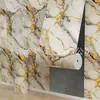 Pegatinas de Pared de Mármol para Comercio Exterior Transfronterizo Pegatinas Decorativas para Renovación Rollo de Papel Tapiz Pegatinas de Azulejos Pegatinas de Pared Autoadhesivas Impermeables y a Prueba de Aceite