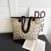 Bolso Tote de Gran Capacidad, Moderno, de Nicho, Estilo Coreano, Tendencia 2026, Casual de Verano, Nuevo, para Mujer, Bolso de Hombro Único Cruzado