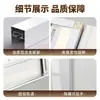 Puerta corredera plegable de aleación de aluminio tipo panal para sala de estar, baño, dormitorio, cocina, puerta de partición interior, puerta extensible, puerta de armario