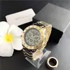 Reloj de Moda Estación Taiwán Shopee Nuevo Simple Elegante Deslumbrante Negro Esfera Grande Tres Agujas Pequeñas Reloj de Negocios para Hombre