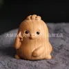 Madera de Durazno Adornos de Mano de los Doce Animales del Zodíaco Artesanías de Talla en Madera Fabricantes de Adornos de Mano Venta al por Mayor Adornos Artesanales de los Doce Animales del Zodíaco