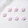 Nuevas Joyas para Uñas Plumeria Diamante de Resina Estéreo Flor de Cinco Pétalos Accesorios de Uña Portátiles Accesorios DIY para Funda de Teléfono