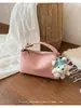 2026 Versión Coreana Bolso de Mano Versátil de Gama Alta Bolso de Hombro Nuevo Bolso Simple Casual Tipo Almohada Bolso Cruzado de Nicho para Mujeres