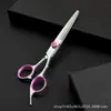 Fornecimento de fábrica tesouras divididas tesouras de cabelo de aço inoxidável ferramentas de cabelo tesouras retas de 6 polegadas tesouras de dente conjunto combinado