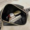 Bolso de Hombro Estampado Bolsos de Mano para Mujer 2022 Nuevo Estilo Coreano Bolso Cuadrado con Borla Bolso Cruzado Bolso Cosmético