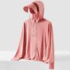 Camelo Hjcamel Roupa de Proteção Solar Outdoor Feminina Seda Gelo Novo Verão Leve Anti-UV Respirável Jaqueta Roupa de Pele