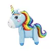 Globo de Película de Aluminio de Animales de Dibujos Animados Personalizado Globo para Fiesta del Día del Niño Decoración de Cumpleaños Diseño Globo de Unicornio de Papel de Aluminio
