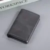Portatarjetas RFID para Hombre Aleación de Aluminio Cartera para Tarjetas de Crédito Portatarjetas de Metal de Aluminio Carcasa de Aluminio Caja Magnética Anti-Tarjeta Portatarjetas de Presentación
